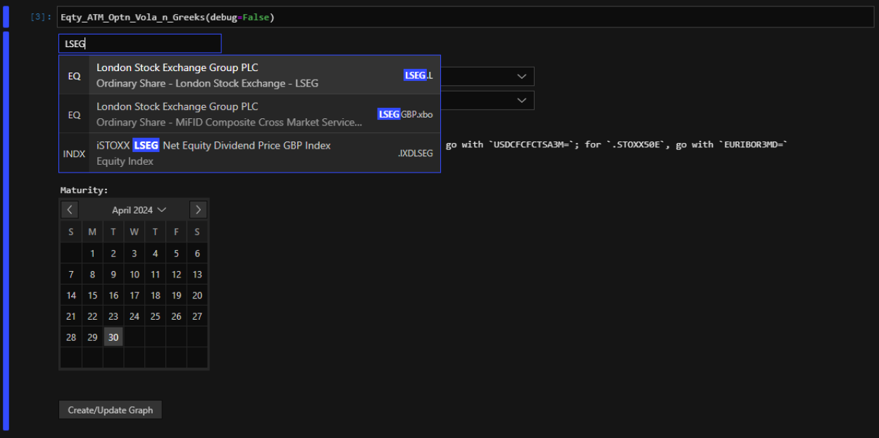 Equity Derivatives Intraday Analytics: using Python & IPA to gather ...