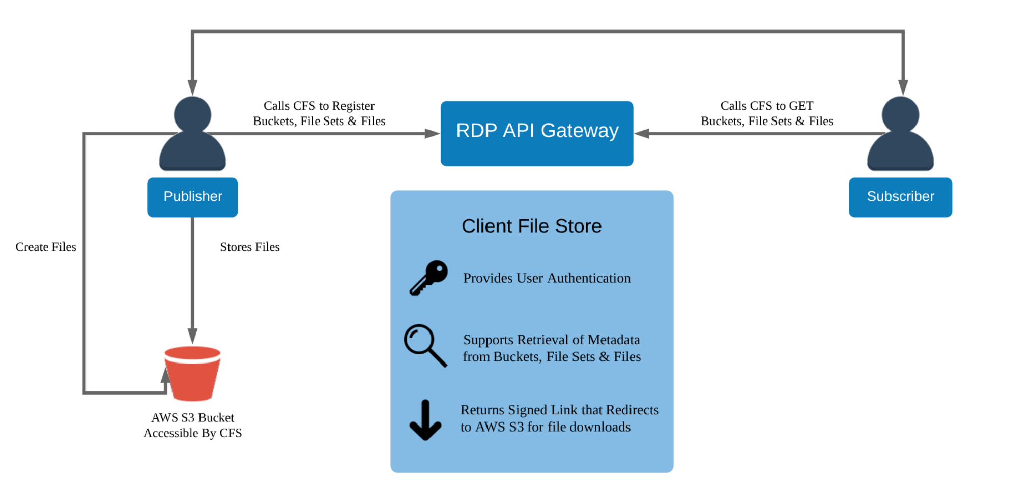 CFS API overview