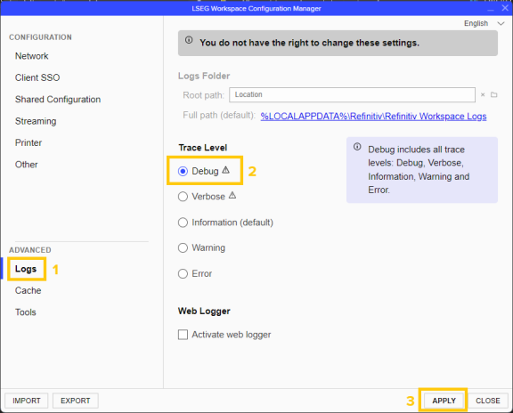 Check LSEG Data Library for Python Usage Limits Remaining | Devportal