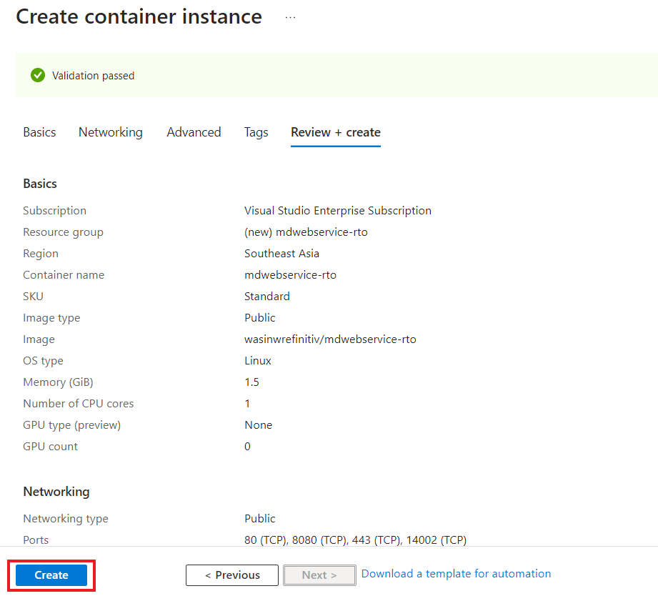 create new instance 6