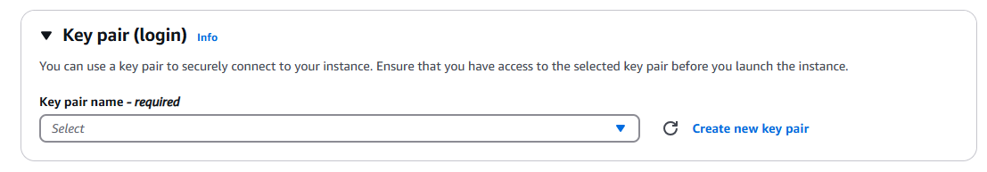 create key pair