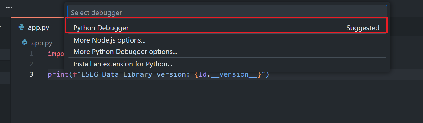 Run Python file in VS Code