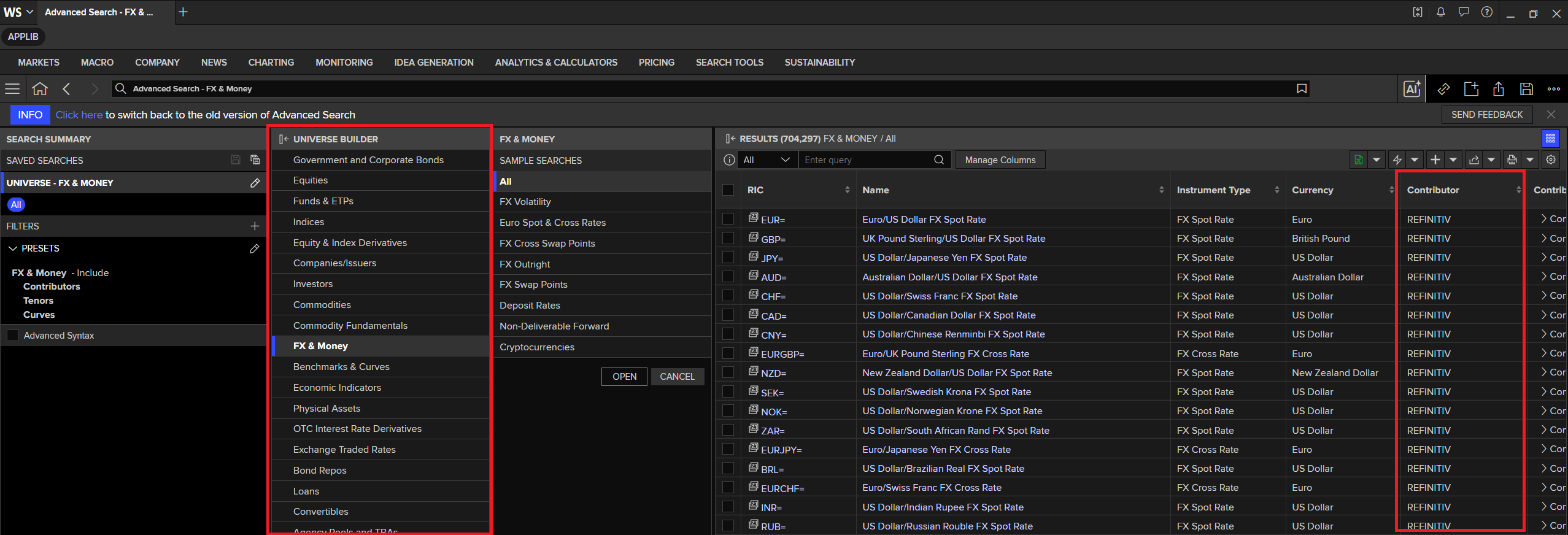search contribution