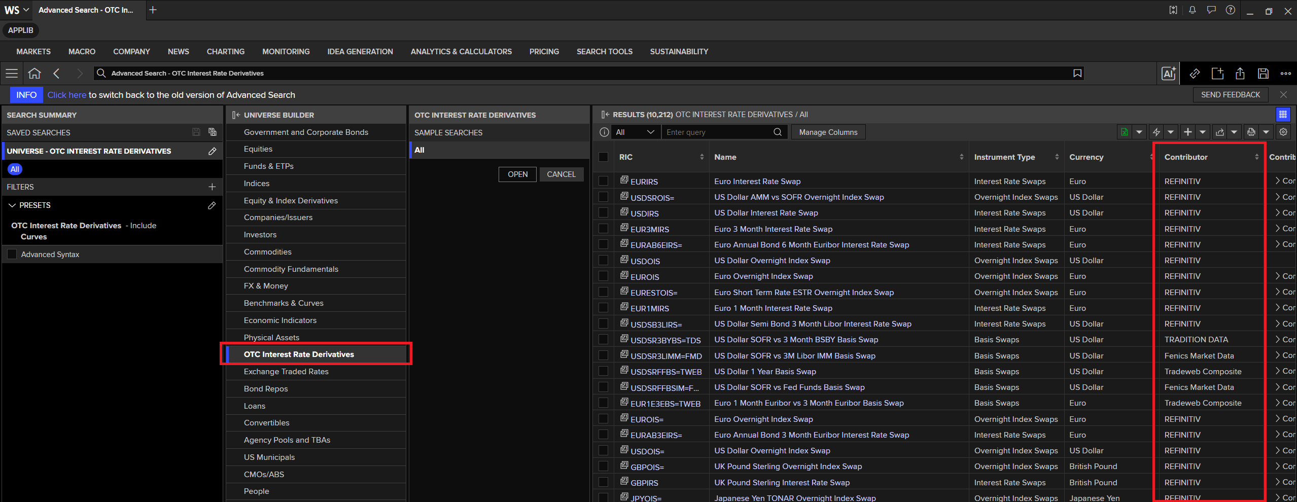 search contribution