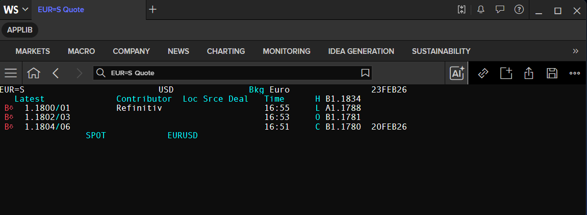 EUR=S